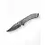 Benchmade NARROWS AXIS 灰鈦柄藍指柱折刀-M390鋼