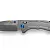 Benchmade NARROWS AXIS 灰鈦柄藍指柱折刀-M390鋼-0