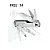 Leatherman FREE T4 多功能工具刀-銀 <單一特價>-0