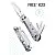 Leatherman FREE K2X 多功能工具折刀-半齒刃 <單一特價>-0