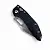 Microtech STITCH M390鋼/石洗刃/黑鋁柄側彈刀 <單一特價>-0