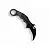Fox Knives FKMD Karambit Elmax鋼/碳纖+銅色鈦柄