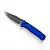 Benchmade 535 Bugout AXIS 藍Grivory柄折刀-0