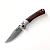Benchmade 15085-2 Mini Crooked River S30V鋼/鋁+木柄折刀-0