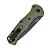 Benchmade 9570BK-1 Mini Claymore 棕綠柄黑刃自動刀 D2鋼-0