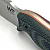 WTG Nomad Bushcrafter 叢林工匠 野營小刀 N690鋼/緞面/黑綠柄橘襯 <不二價>-0