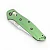 Benchmade MINI OSBORNE 綠鋁柄銀刃折刀/CPM-S30V鋼-0