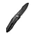 WeKnife GTC Solid 黑石洗蝕刻鈦柄折刀-0