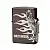 Zippo 日本限定版 銀色哈雷鷹 三面立體浮雕打火機-贈大油 