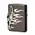 Zippo 日本限定版 銀色哈雷鷹 三面立體浮雕打火機-贈大油 <不二價>-0