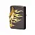 Zippo 日本限定版 金色哈雷鷹 三面立體浮雕打火機-贈大油 <不二價>-0
