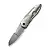 WEKNIFE GTC Solid 拋光噴砂鈦柄折刀 CPM-20CV-0