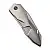 WEKNIFE GTC Solid 拋光噴砂鈦柄折刀 CPM-20CV-0