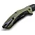 Kershaw NATRIX XL 黑刃綠G10柄折刀-0