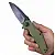 Kershaw NATRIX XL 黑刃綠G10柄折刀-0