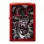 Zippo Dragon Tiger Design 龍虎雙煞打火機-贈小油 