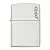 Zippo 白啞漆Zippo Logo打火機-贈小油 