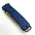 Benchmade BAILOUT® 537FE-02 灰藍鋁柄沙色平刃折刀/M4鋼-0