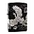 Zippo 黑金鳳凰-銀 日本版打火機-贈大油 