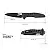 CRKT Thero 設計師聯名版 黑G10柄鑲碳纖黑刃折刀 <單一特價>-0