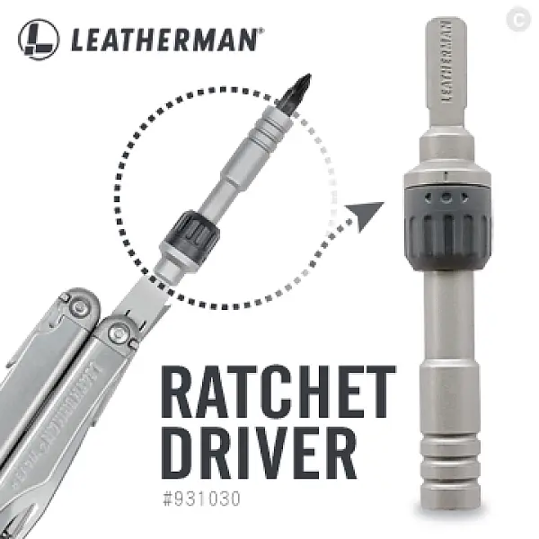 Leatherman RATCHET DRIVER 棘輪驅動器