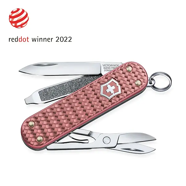 Victorinox Precious Alox 58mm編織紋鋁柄五用瑞士刀 0.6221.405G