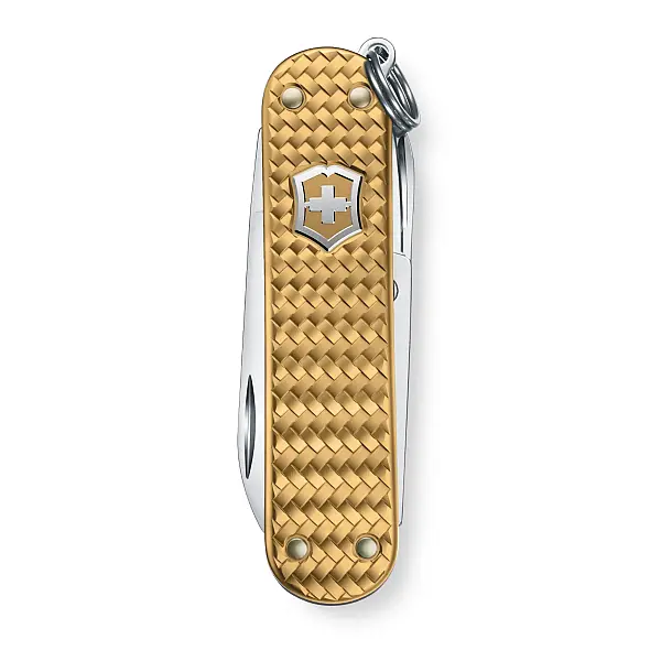 Victorinox Precious Alox 58mm編織紋鋁柄五用瑞士刀 0.6221.408G-0