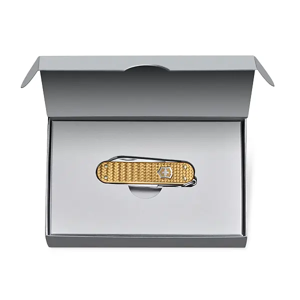 Victorinox Precious Alox 58mm編織紋鋁柄五用瑞士刀 0.6221.408G-0