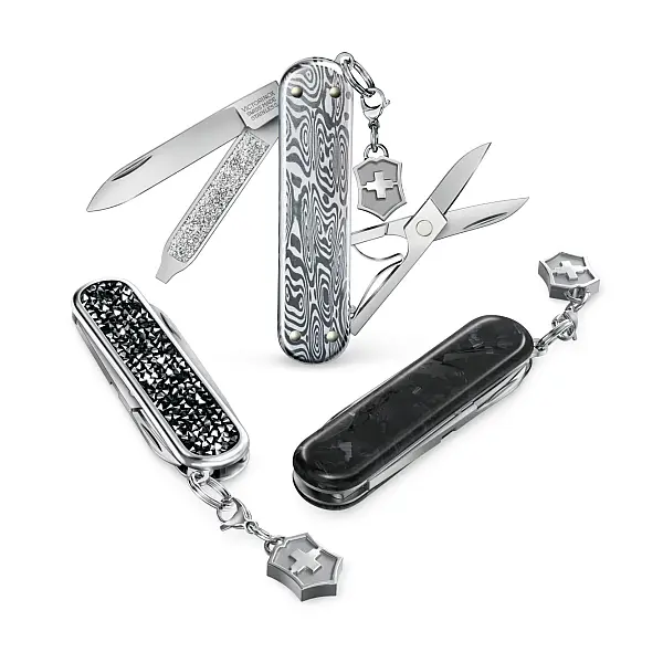 Victorinox BRILLIANT 經典輝煌系列-碳纖維 58mm五用瑞士刀 0.6221.90-0