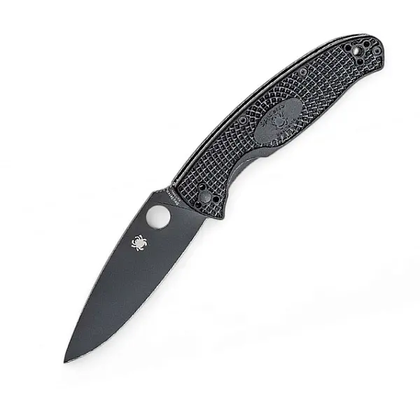 Spyderco Resilience 黑FRN柄黑刃折刀