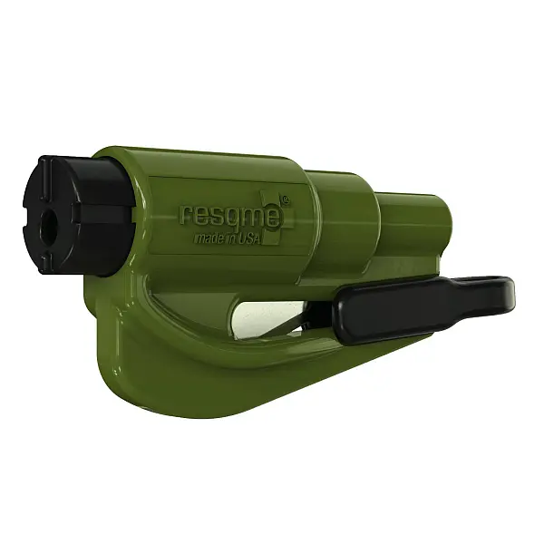 RESQME Car Escape Tool 擊破割繩器-軍綠