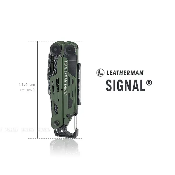 Leatherman Signal Topo 等高線綠柄工具鉗/尼龍套-0