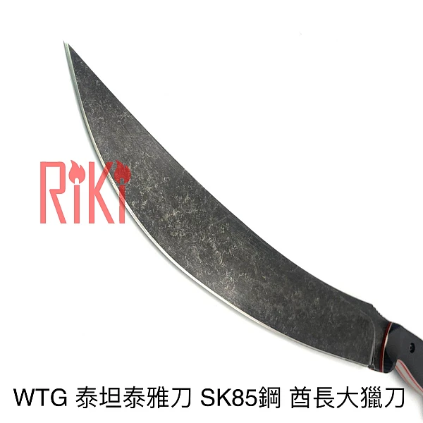 WTG ATAYAL-XL 泰坦泰雅 酋長大獵刀 SK85鋼/黑石洗/G10黑柄 <不二價>-0