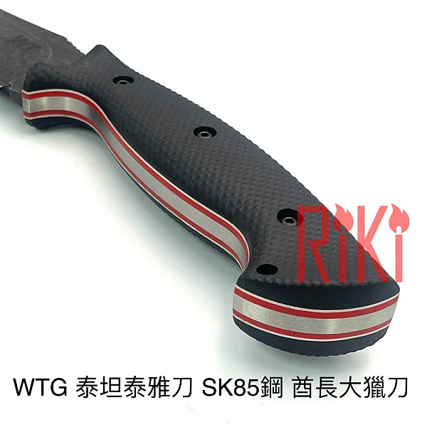 WTG ATAYAL-XL 泰坦泰雅 酋長大獵刀 SK85鋼/黑石洗/G10黑柄 <不二價>-0