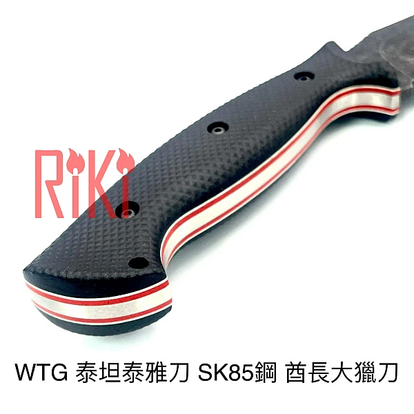 WTG ATAYAL-XL 泰坦泰雅 酋長大獵刀 SK85鋼/黑石洗/G10黑柄 <不二價>-0