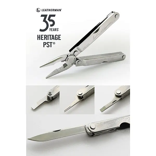 Leatherman HERITAGE PST 35週年工具鉗限定版/附棕色專用皮套 <單一特價>-0