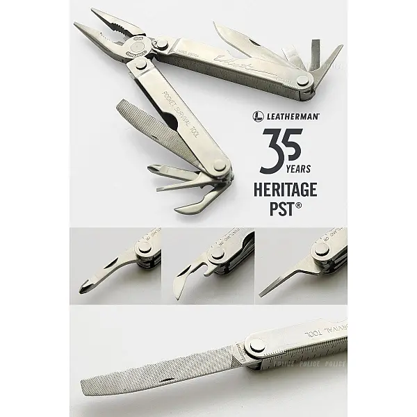 Leatherman HERITAGE PST 35週年工具鉗限定版/附棕色專用皮套 <單一特價>-0