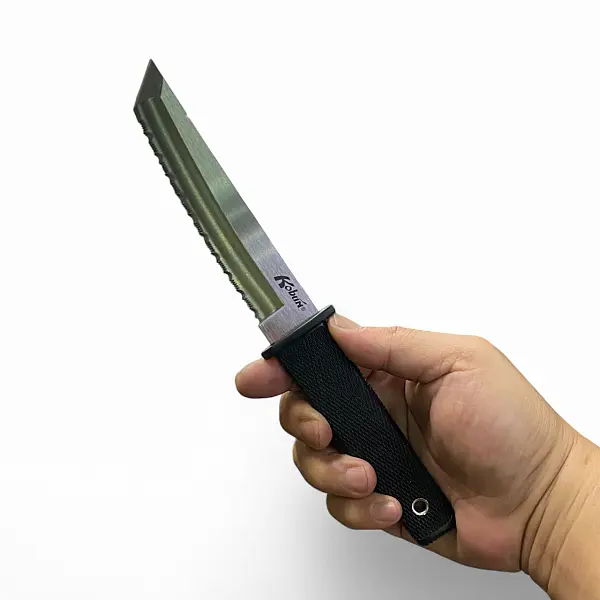 Cold Steel KOBUN SERRATED 全齒刃戰術小刀-0