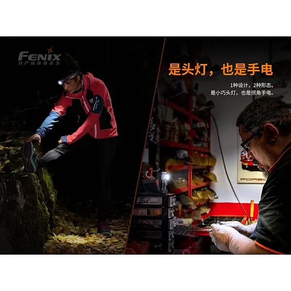 Fenix HM50R V2.0 高性能可充電多用途頭燈 700流明/Type-C直充-0