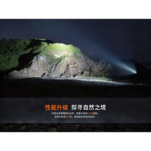 FENIX LD30R 高性能戶外手電筒 1700流明 Type-C直充-0
