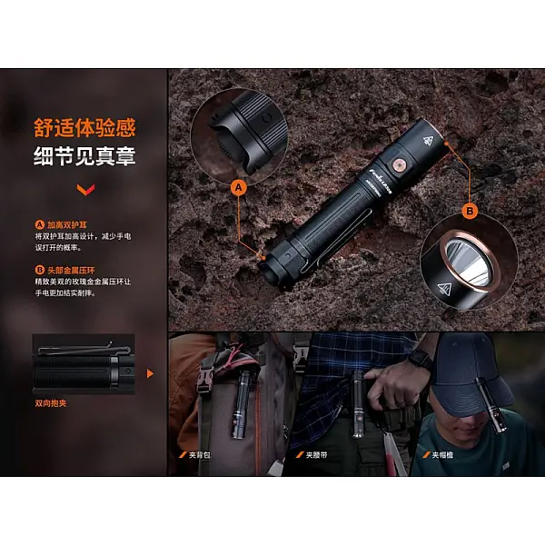 FENIX LD30R 高性能戶外手電筒 1700流明 Type-C直充-0