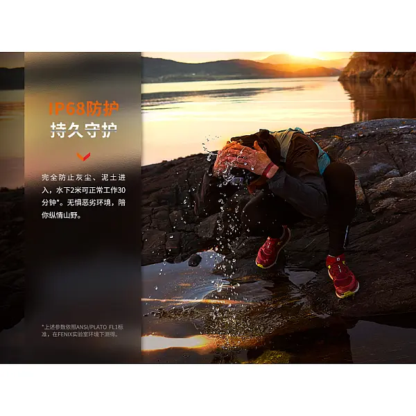 Fenix HM65R-DT 高性能鎂合金越野跑頭燈-曜石黑 1500流明/雙光源/Type-C直充-0