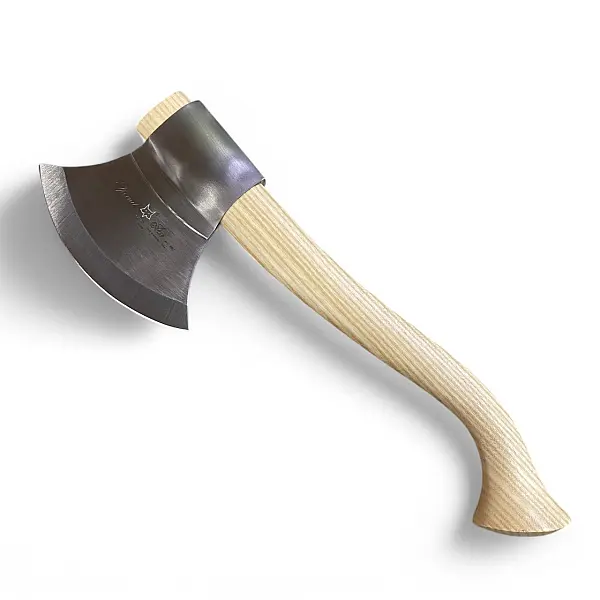 Fox Knives 義大利戰斧 1.4116鋼/原木柄/皮套-0