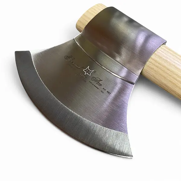 Fox Knives 義大利戰斧 1.4116鋼/原木柄/皮套-0