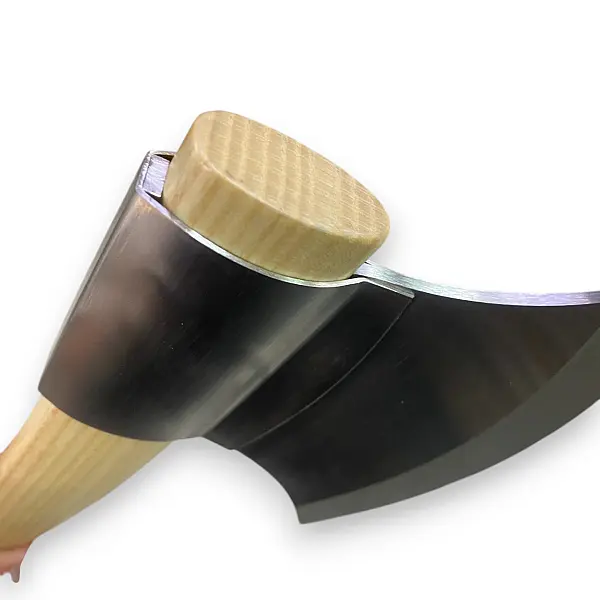Fox Knives 義大利戰斧 1.4116鋼/原木柄/皮套-0