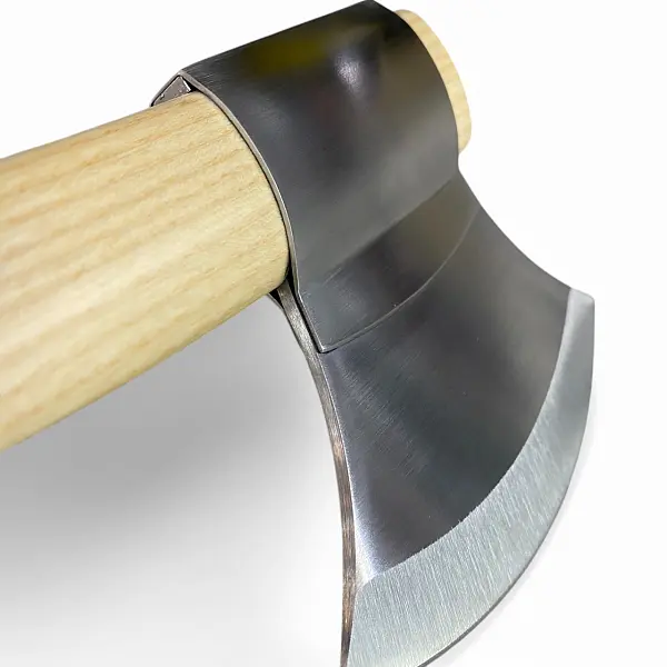 Fox Knives 義大利戰斧 1.4116鋼/原木柄/皮套-0