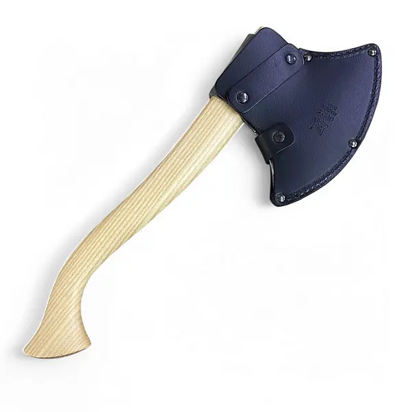 Fox Knives 義大利戰斧 1.4116鋼/原木柄/皮套-0