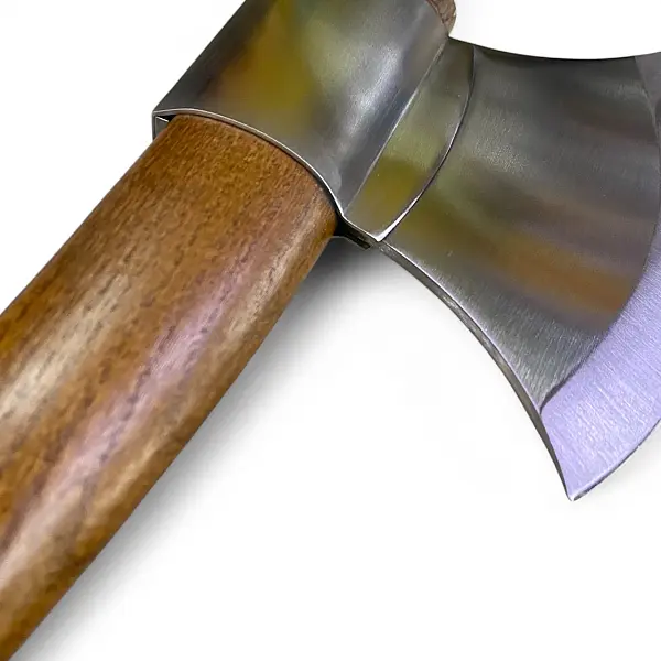 Fox Knives 義大利戰斧 1.4116鋼/紅木柄/皮套-0