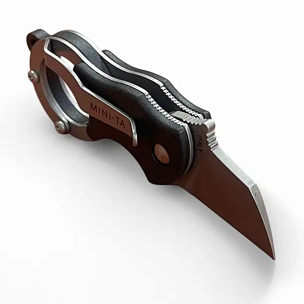 Fox Knives MINI-TA 迷你柯倫比 1.4116鋼/黑FRN柄-0