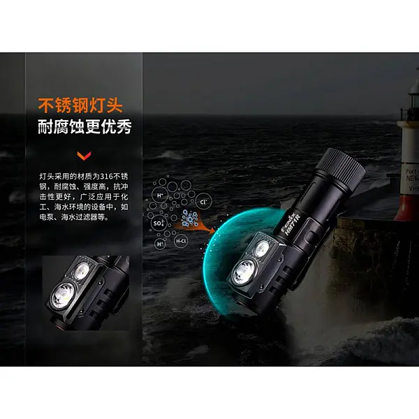 FENIX HM71R 2700流明 高性能多用途頭燈/聚泛光/磁吸/Type-C直充-0